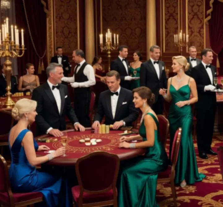 VIP casino event s ograničenim brojem uzvanika i glazbom uživo